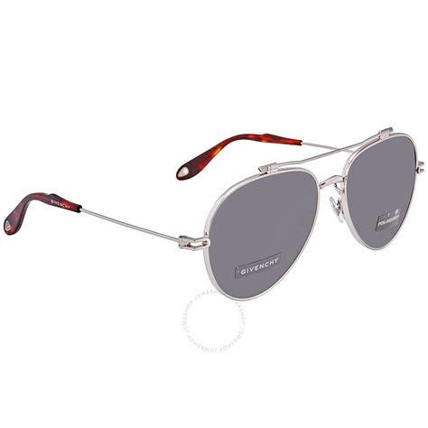 givenchy gv7057 s usa|Givenchy Grey Pilot Unisex Sunglasses GV 7057/S 0010/M9 58.